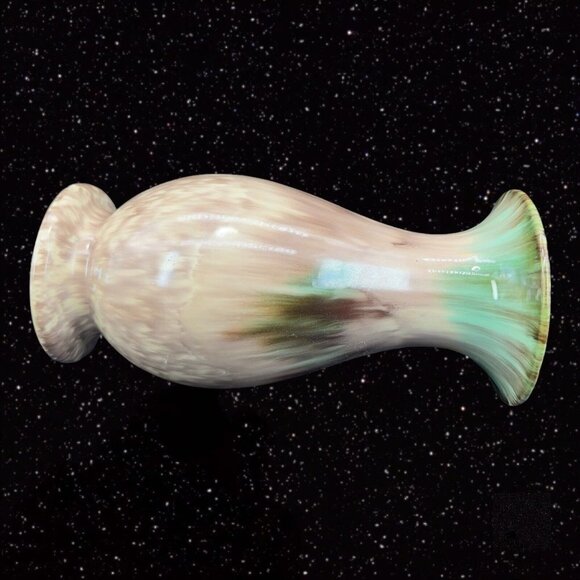 Vintage West Germany Drip Glaze Pottery Ceramic Vase Numbered Mid Century 1950s - Picture 11 of 14